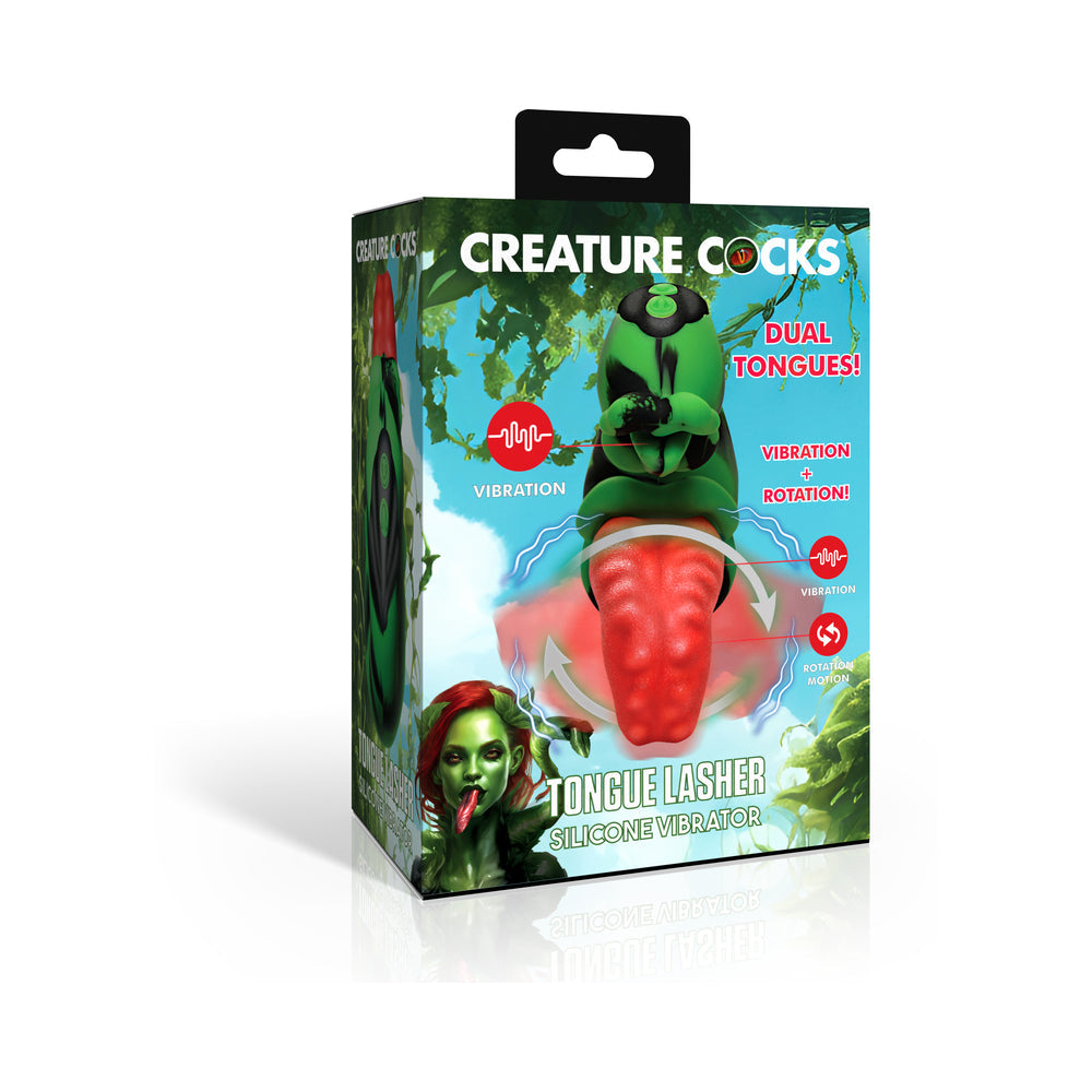 Creature Cocks Tongue Lasher Silicone Vibrator