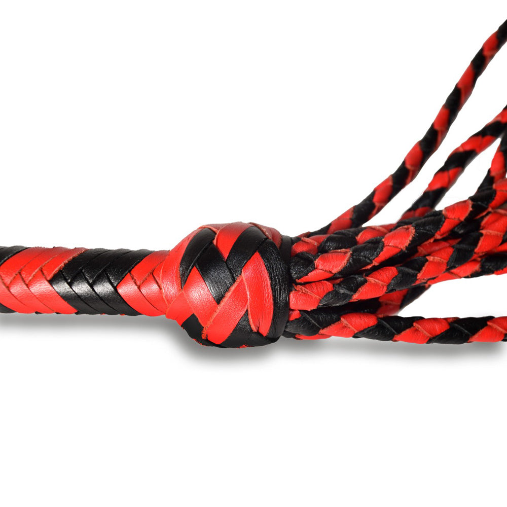 Prowler RED Long Handle Flogger Black/Red