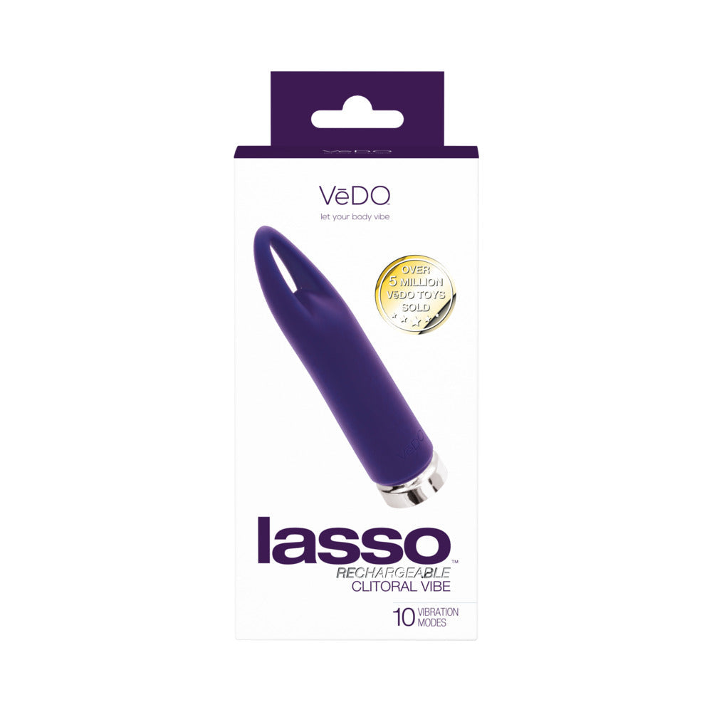 VeDO Lasso Rechargeable Bullet Vibe Purple