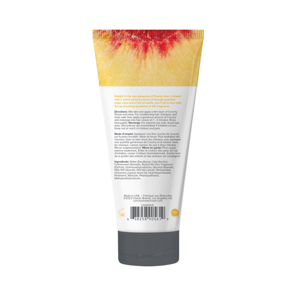 Coochy Shave Cream Peachy Keen 0.5 oz.