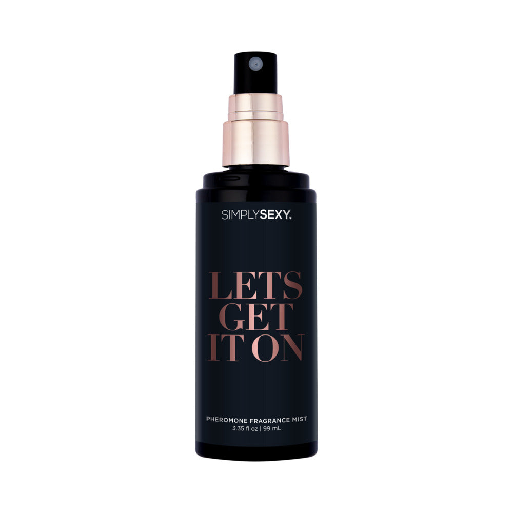 Simply Sexy Pheromone Body Mist Let's Get It On 3.35 oz.