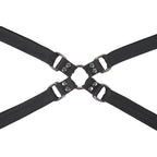 Sportsheets Velvet Noir Adjustable Hog Tie & Cuff Set