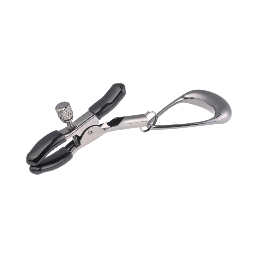 Sportsheets Velvet Noir Tuggable Nipple Clamps