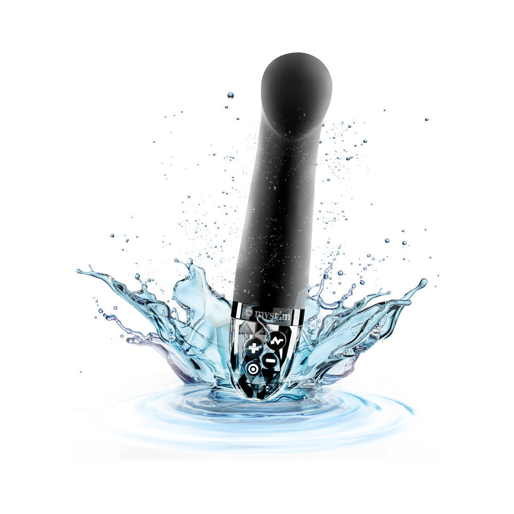 Mystim Right on Ron E-Stim Vibrator Black