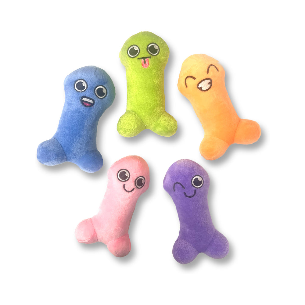 Suck a Bag of Dicks Plushy Pillow with 5 Dicks