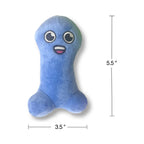 Suck a Bag of Dicks Plushy Pillow with 5 Dicks