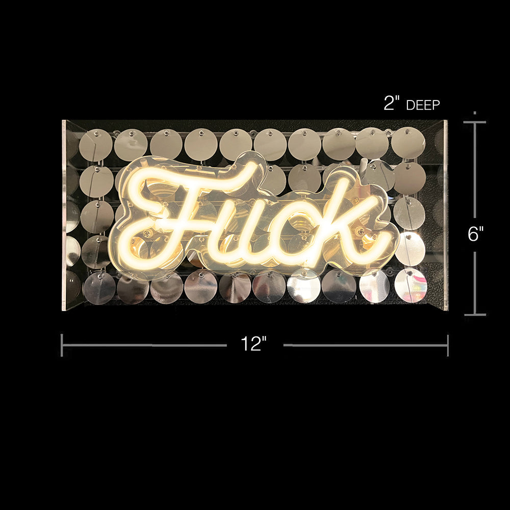 Neon Fuck Light Up Sign