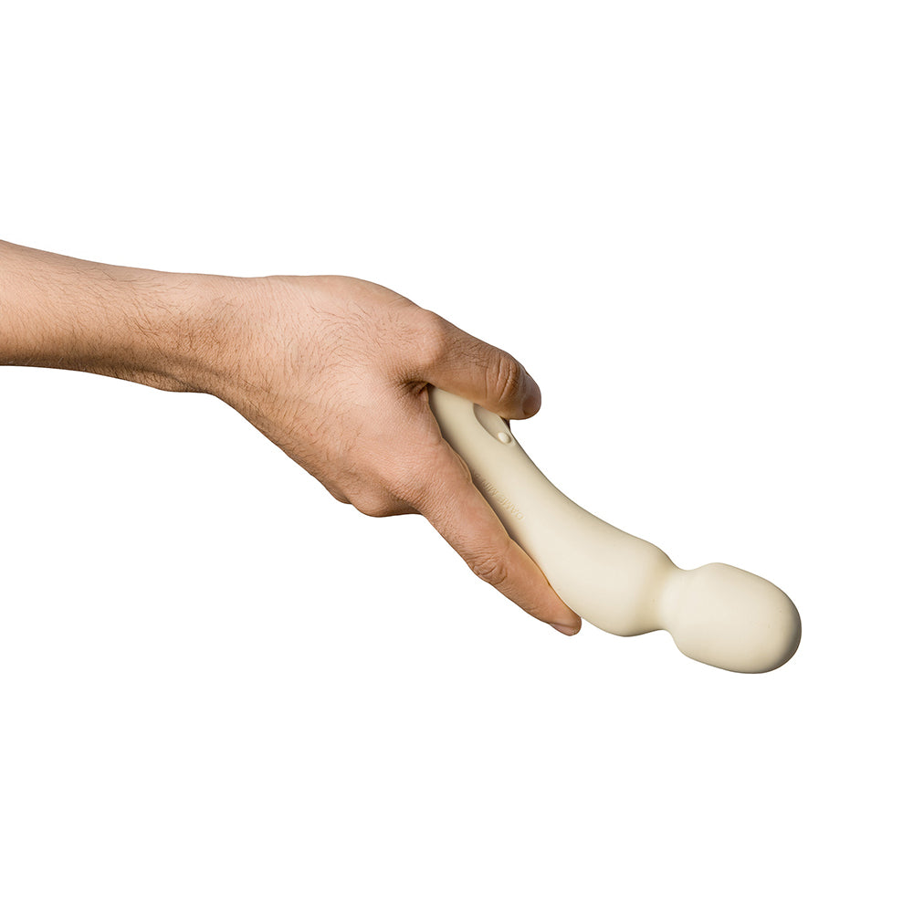 Dame Min Mini Wand Vibrator Butter