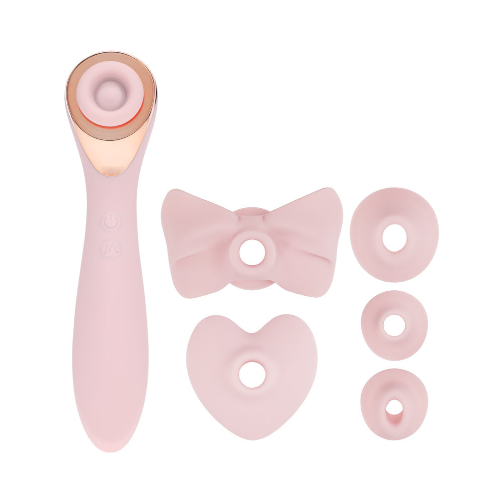 LoveLine Darling AirTapTech Rechargeable Vibrator Pink