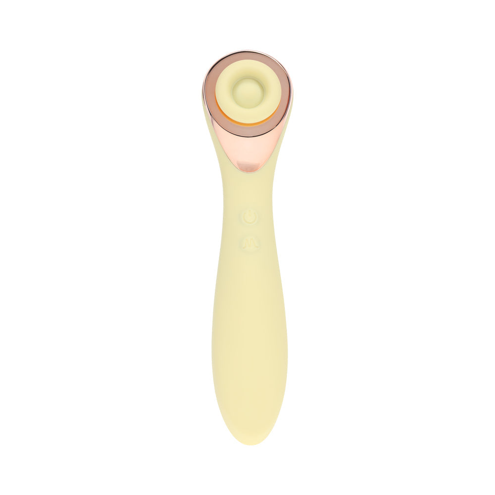 LoveLine Darling AirTapTech Rechargeable Vibrator Yellow