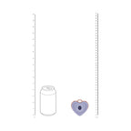 LoveLine Luvie AirTapTech Rechargeable Vibrator Waterproof Lavender
