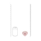 LoveLine Luvie AirTapTech Rechargeable Vibrator Waterproof Pink