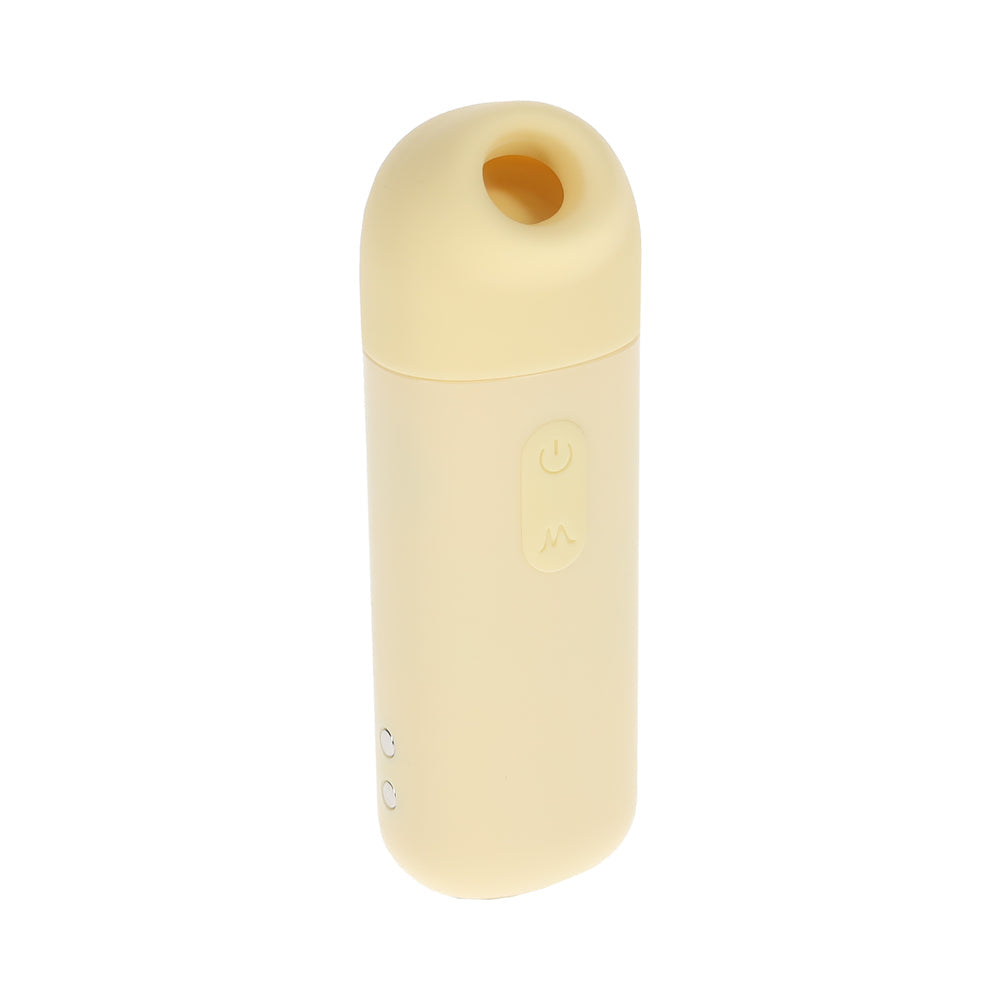 LoveLine Sweetie AirTapTech Rechargeable Vibrator Waterproof Yellow
