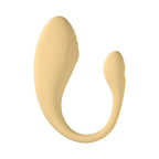 LoveLine Wave C-shape Vibe Waterproof Remote Yellow