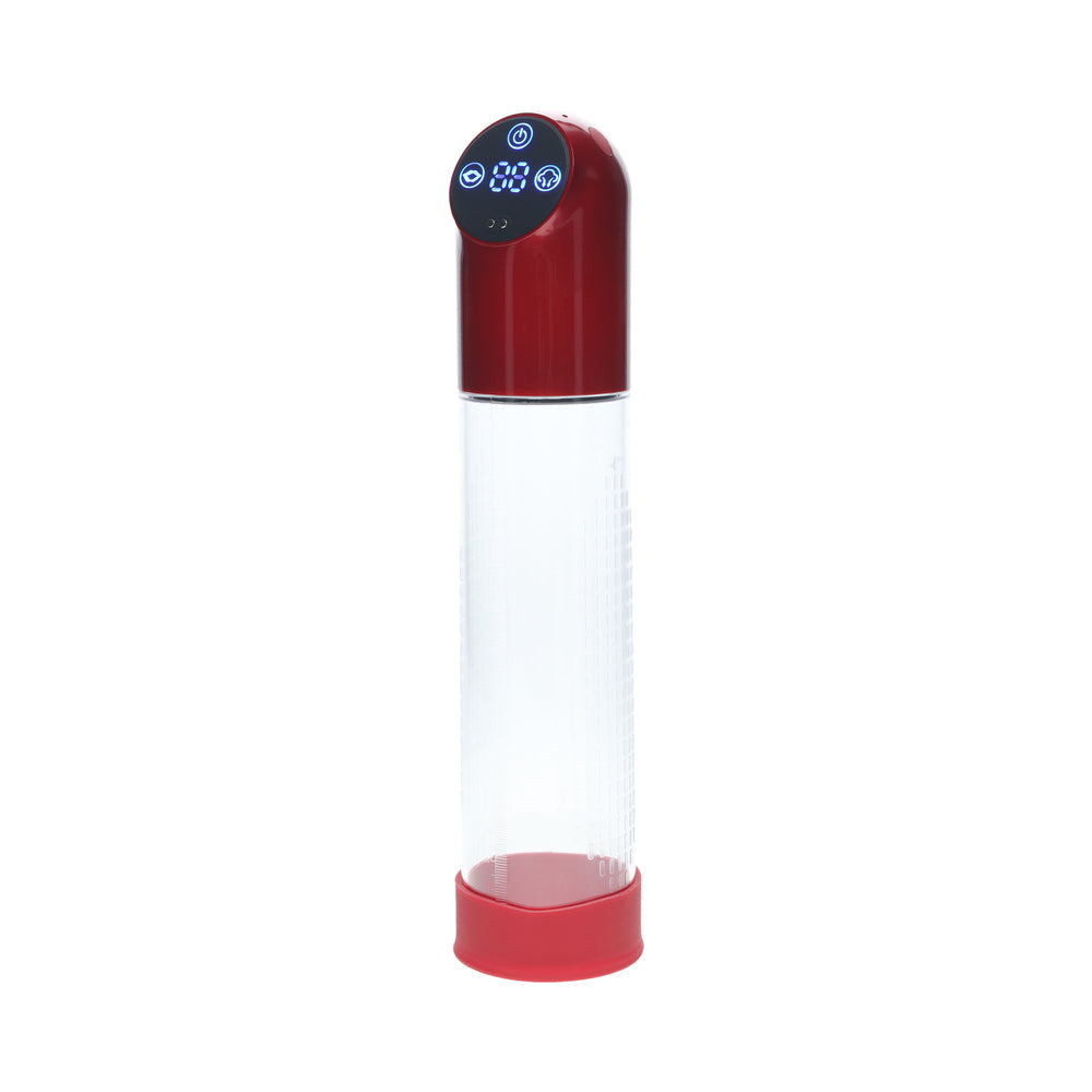 PUMPED Automatic Waterproof Metal Red