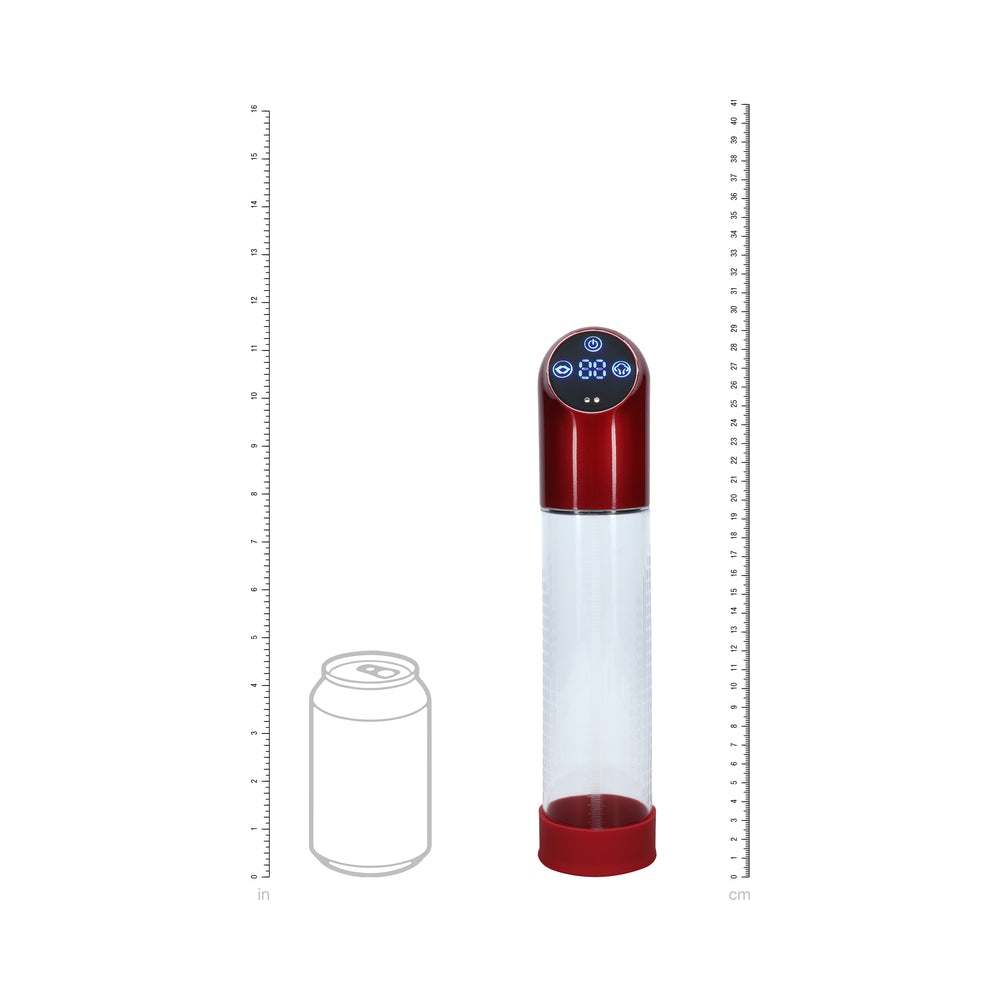 PUMPED Automatic Waterproof Metal Red