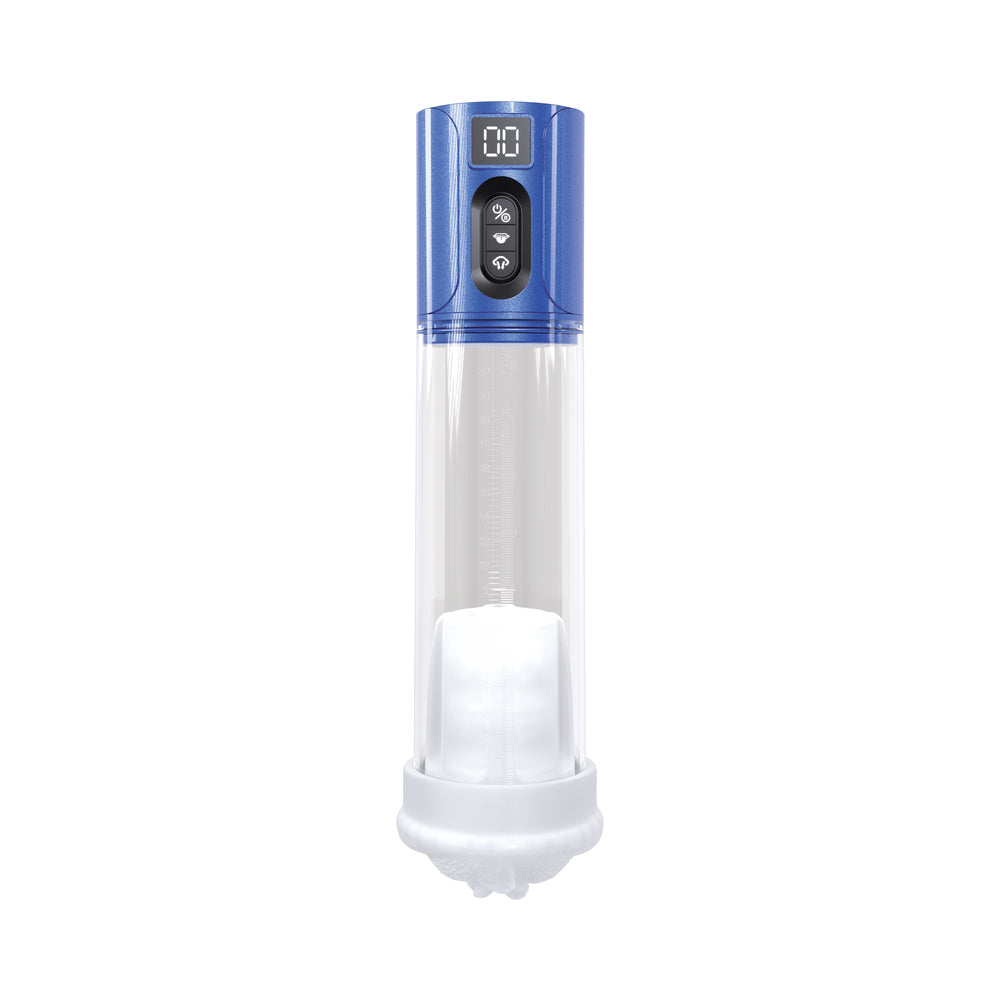 PUMPED HyperLift Masturbator Suction Metallic Blue