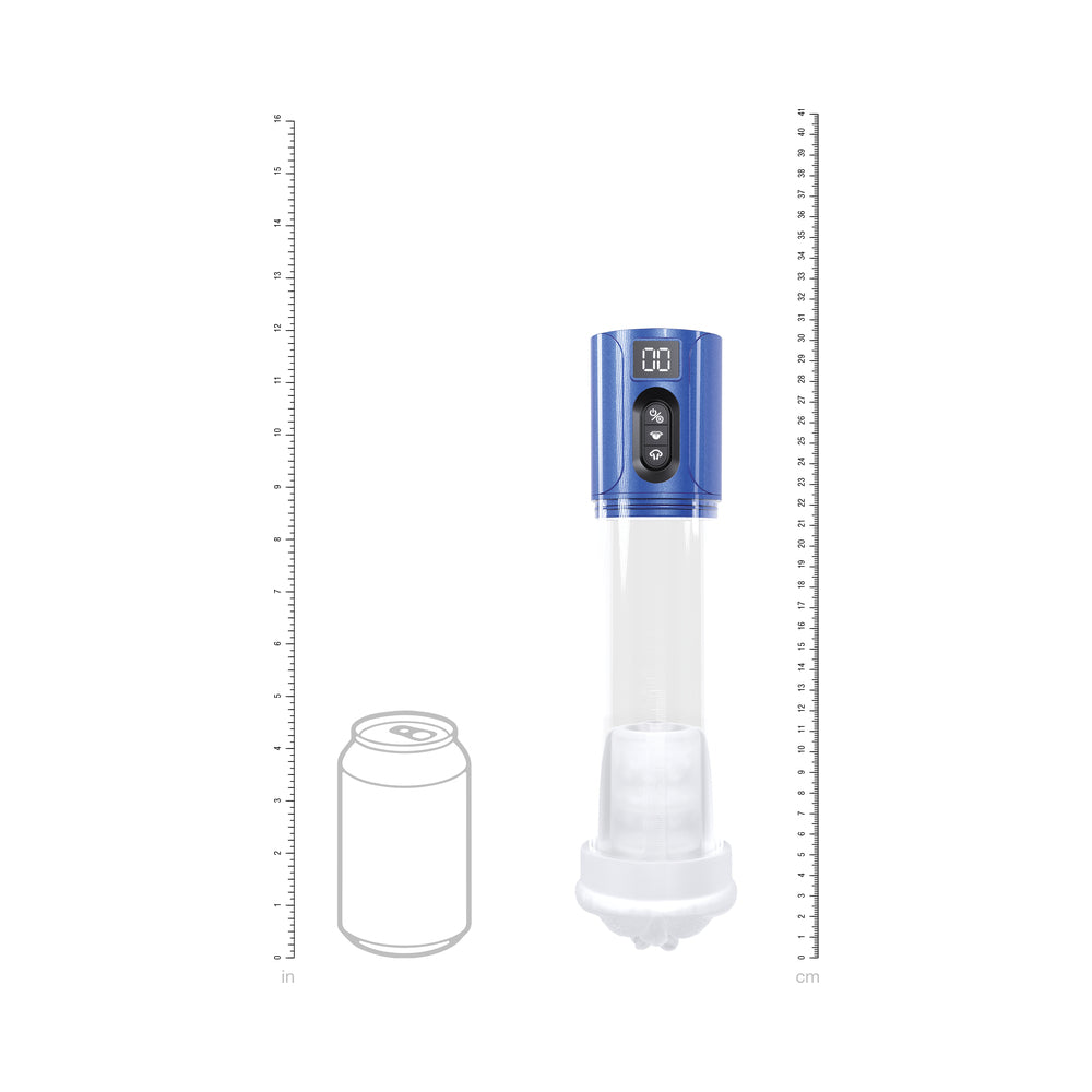 PUMPED HyperLift Masturbator Suction Metallic Blue