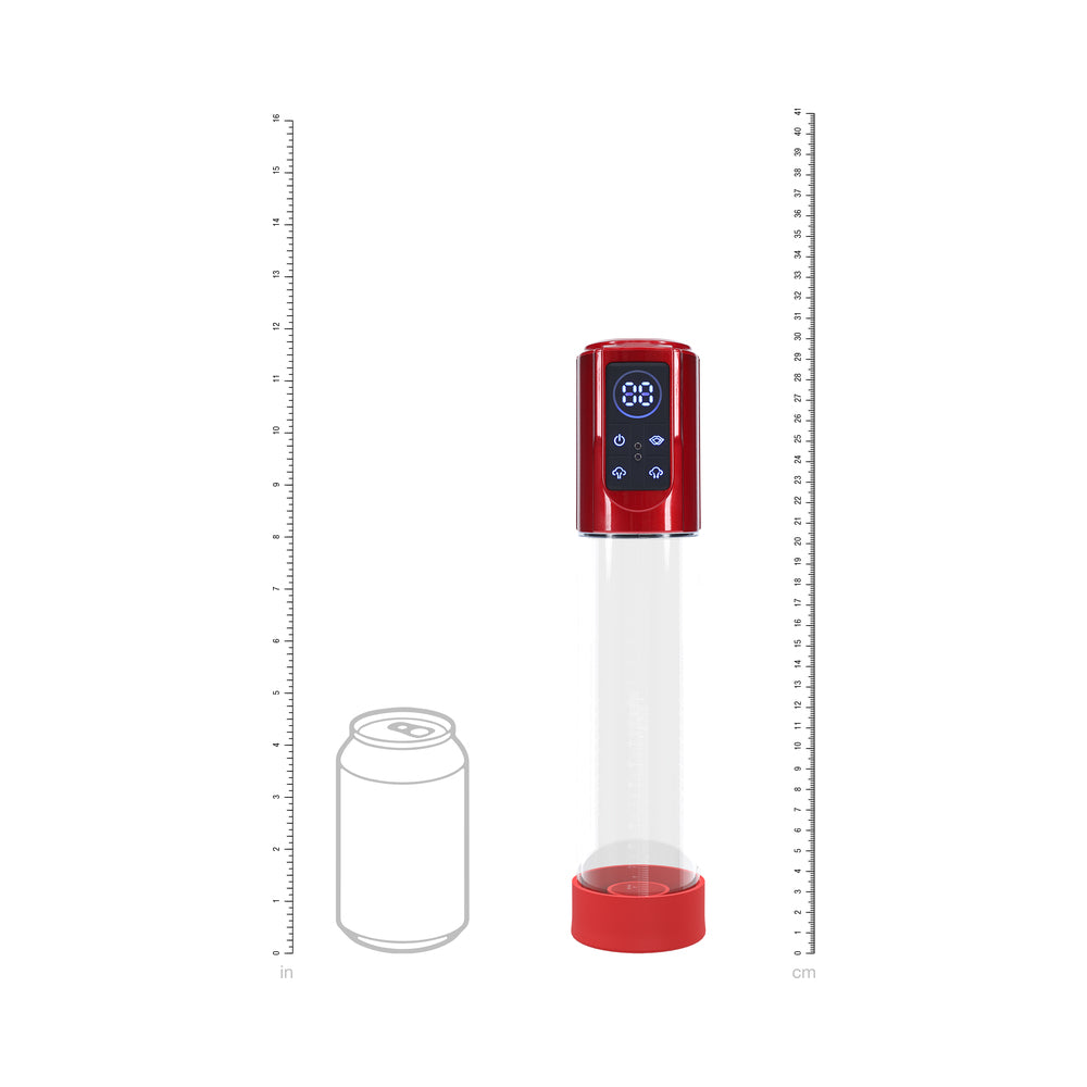 PUMPED MegaLift Automatic Waterproof Metallic Red