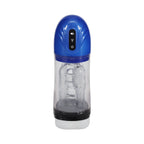 PUMPED SonicPull Masturbator Suction Vibration Multimedia Enhanced Metallic Blue