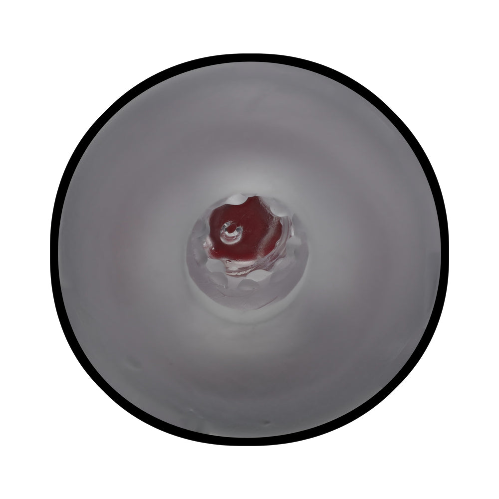 PUMPED SonicPull Masturbator Suction Vibration Multimedia Enhanced Metallic Red