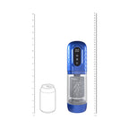 PUMPED Vortex Masturbator Metallic Blue