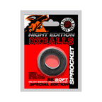 Oxballs Sprocket Comfort No-Roll Cockring Special Edition Night