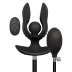 Atomic Vibrating Inflatable Plug Black