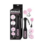 Bondage By Nasstoys Naughty In Pink Black/Pink
