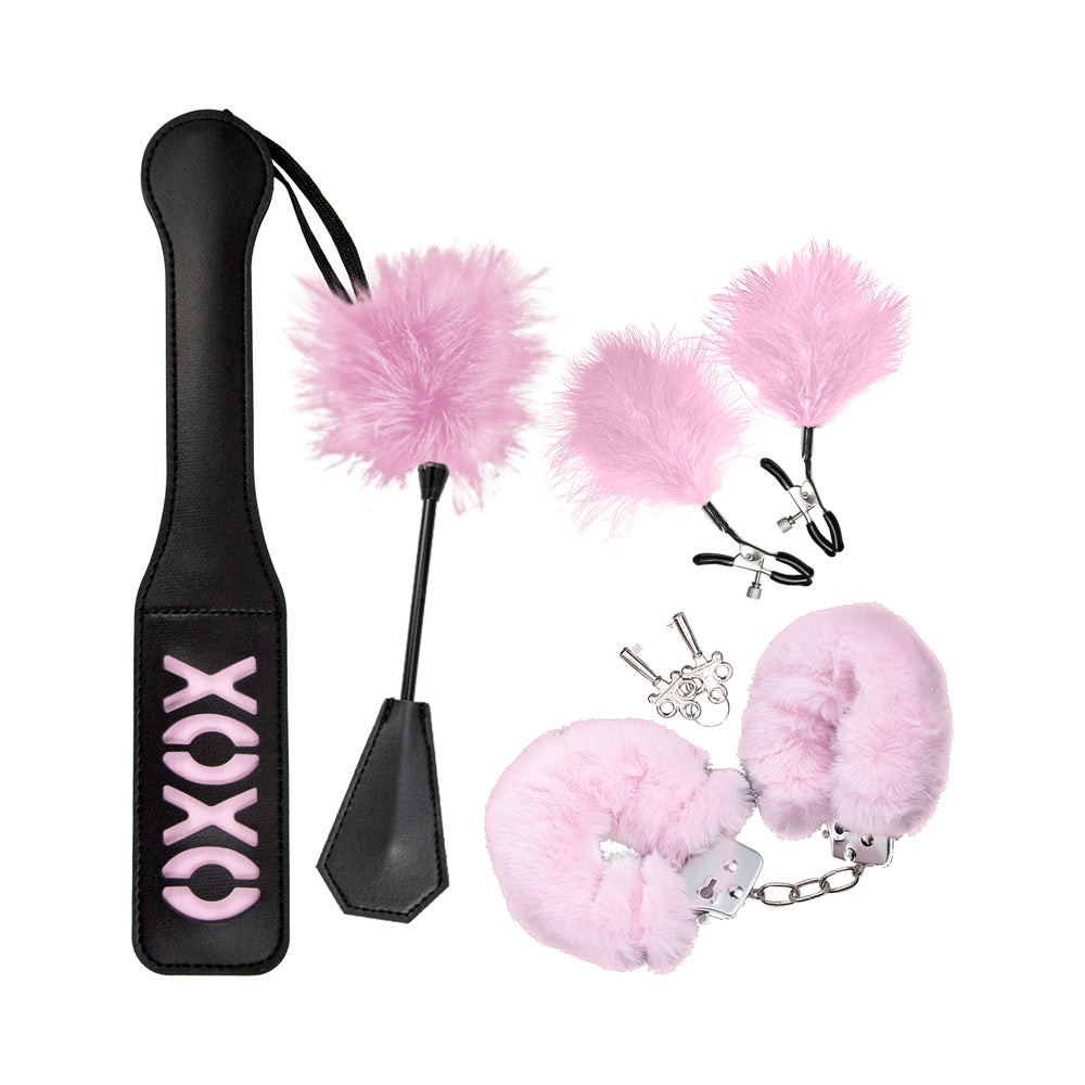 Bondage By Nasstoys Naughty In Pink Black/Pink