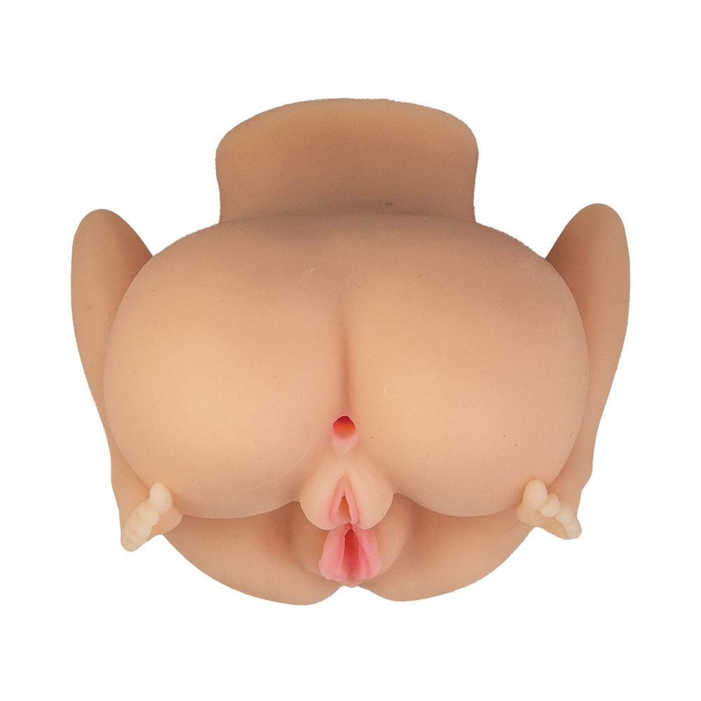 Always Horny Self-Lubricating Masturbator 2 Girls - 3 Holes Beige