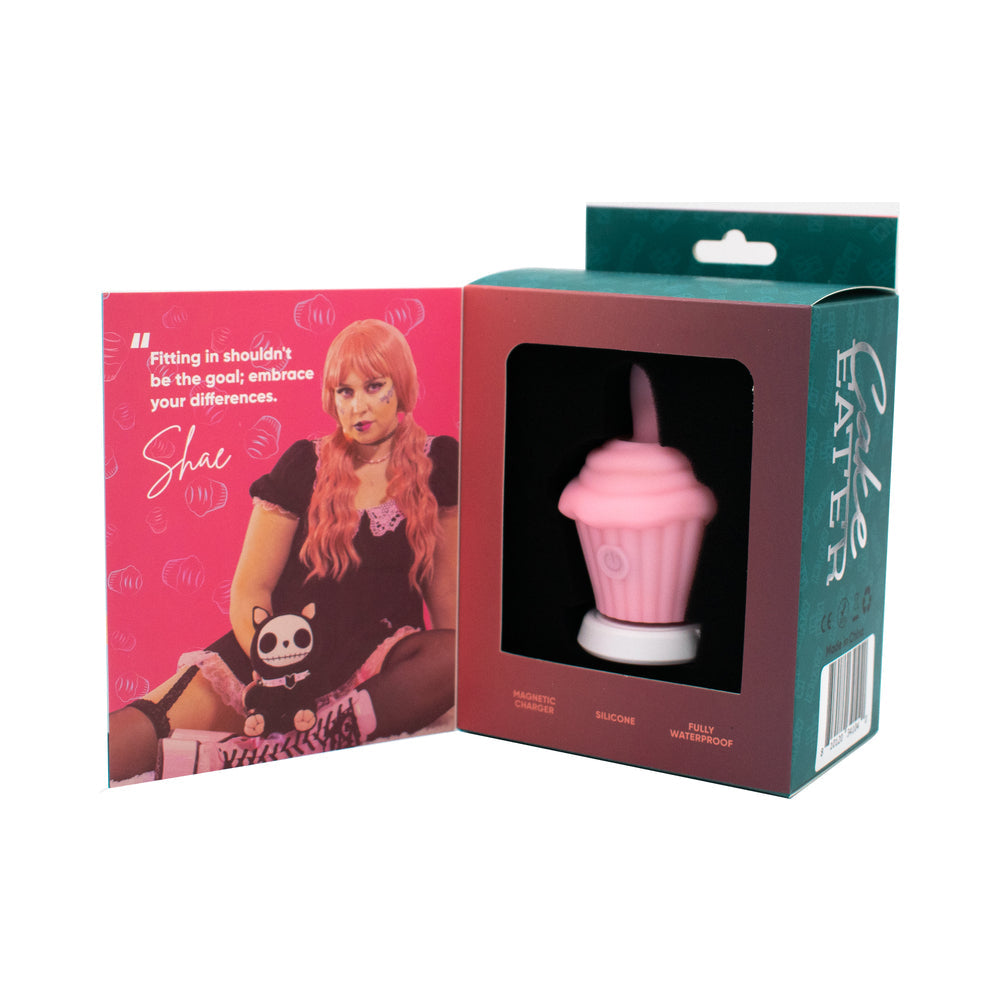 Cake Eater Clit Flicker Stimulator Pink
