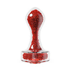 Oh My Gem Lustre Glass Anal Plug Red