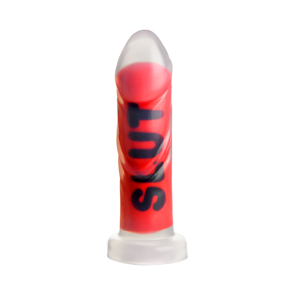 Master Series SLUT Silicone Dildo