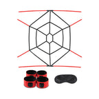 Lux Fetish Webbed Up Bedspreader Restraint System
