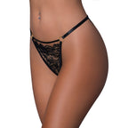 Magic Silk Pheromone Panties Tanga Panty 2-Pack Lilac/Black L/XL