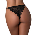 Magic Silk Pheromone Panties Tanga Panty 2-Pack Lilac/Black L/XL
