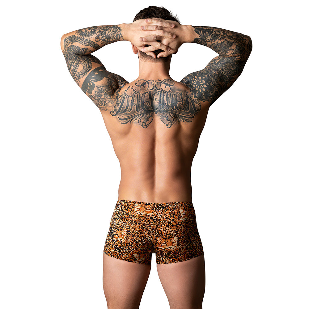 Male Power The Ultimate Duo CRB Pouch Short & Black Cock Ring Animal M