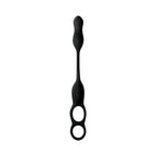 JOCK Silicone Vibrating Plug with Cock & Ball Ring and Remote