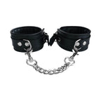 Rouge Fetish Play Vegan Ankle Cuffs Black