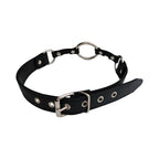 Rouge Fetish Play Vegan O-Ring Gag Black