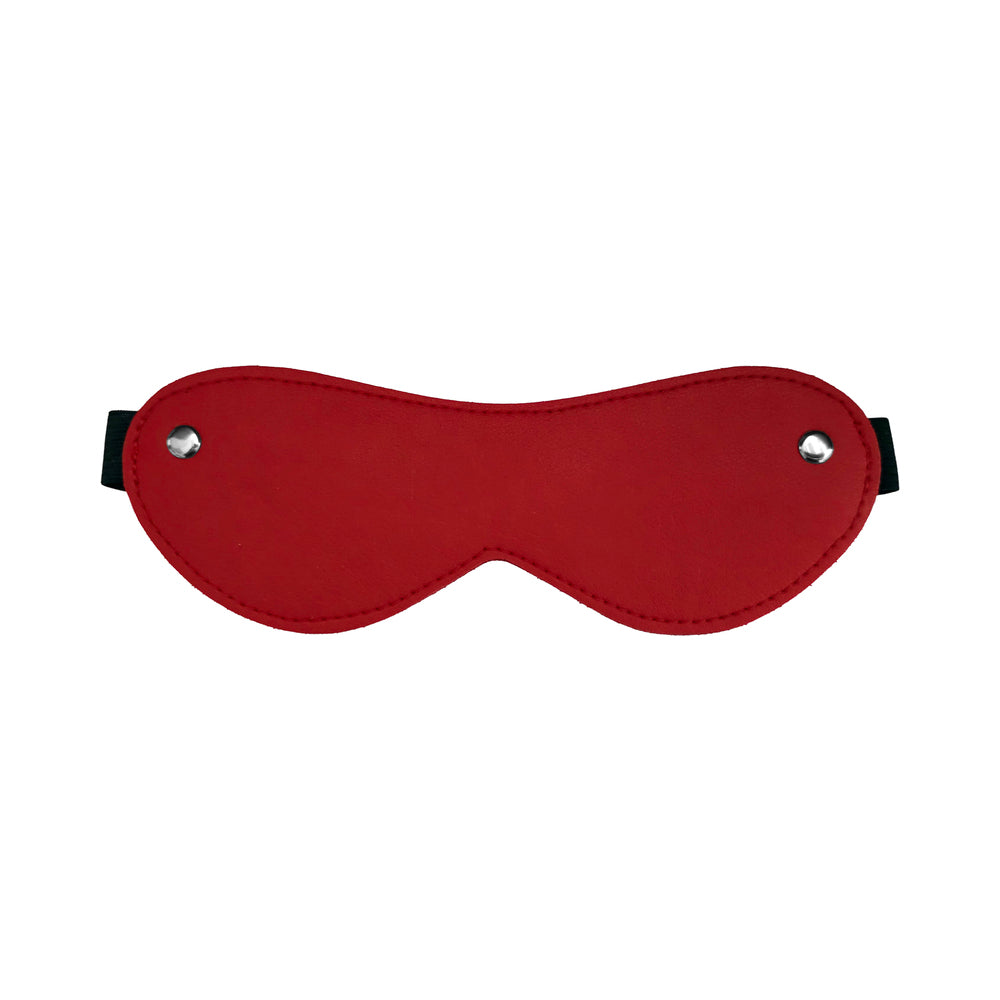 Rouge Fetish Play Vegan Blindfold Red