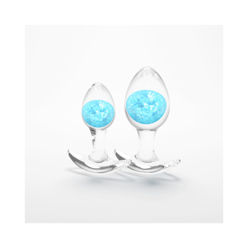 Cosmic Glams 2-Piece Plug Kit Blue