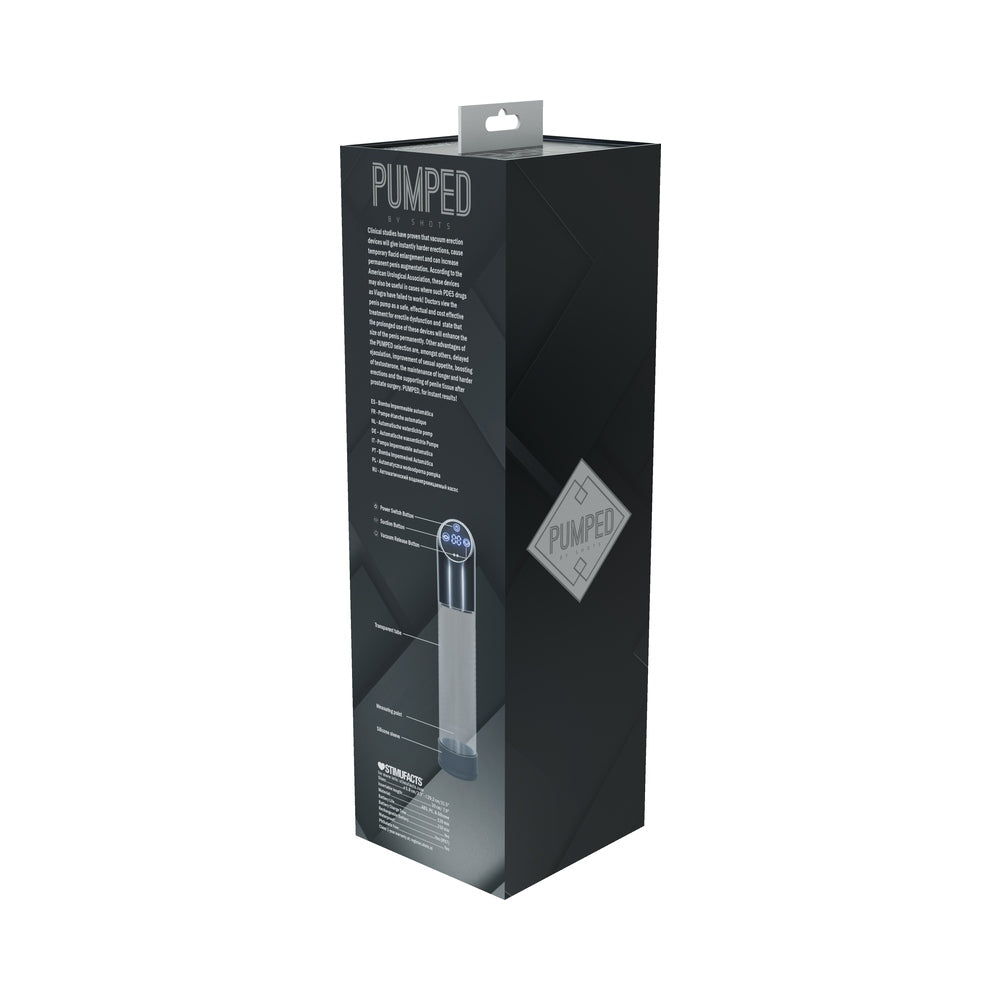 PUMPED Automatic Waterproof Gun Metal