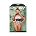 Fantasy Lingerie Play Dangerous Darling 3-Piece Costume Set M/L