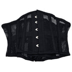 Rouge Mesh Corset Black L/XL