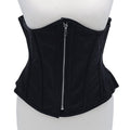 Rouge Leather Corset Black 3XL/4XL