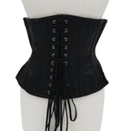 Rouge Leather Corset Black 3XL/4XL
