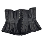 Rouge Leather Corset Black 3XL/4XL