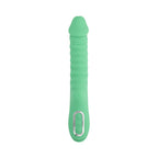 Evolved Full Throttle Rechargeable Warming Vibrator Silicone Mint Green